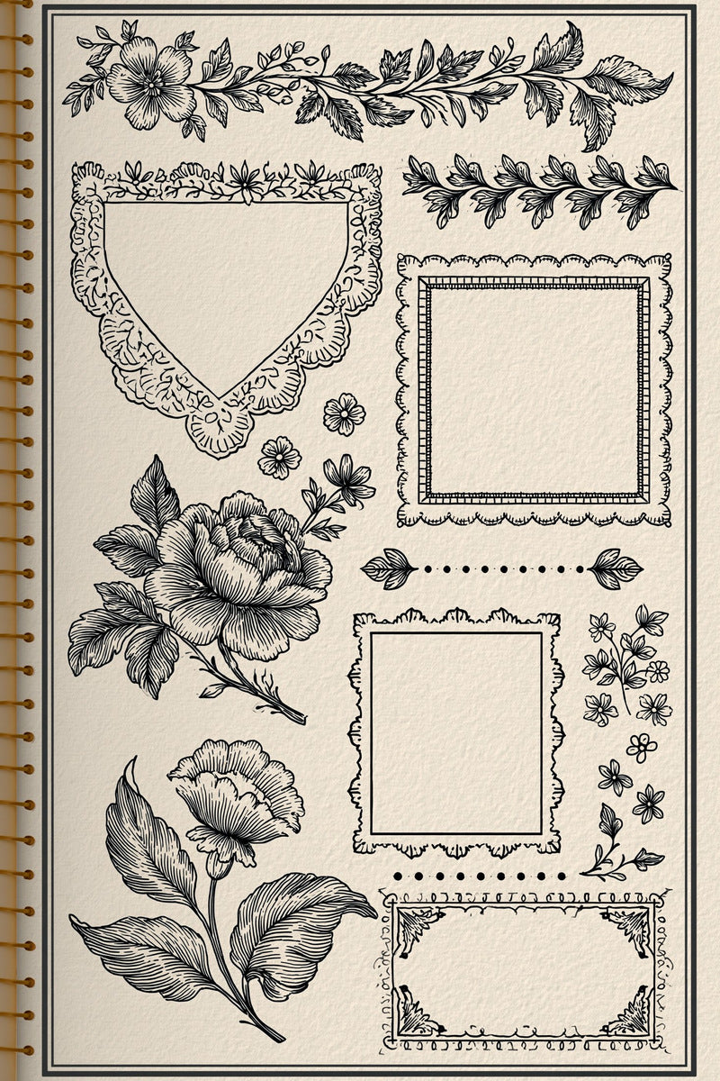 Single Color Embroidery Designs Book 32 Product Book 4 digital PDF embroidery design book - product image 20
