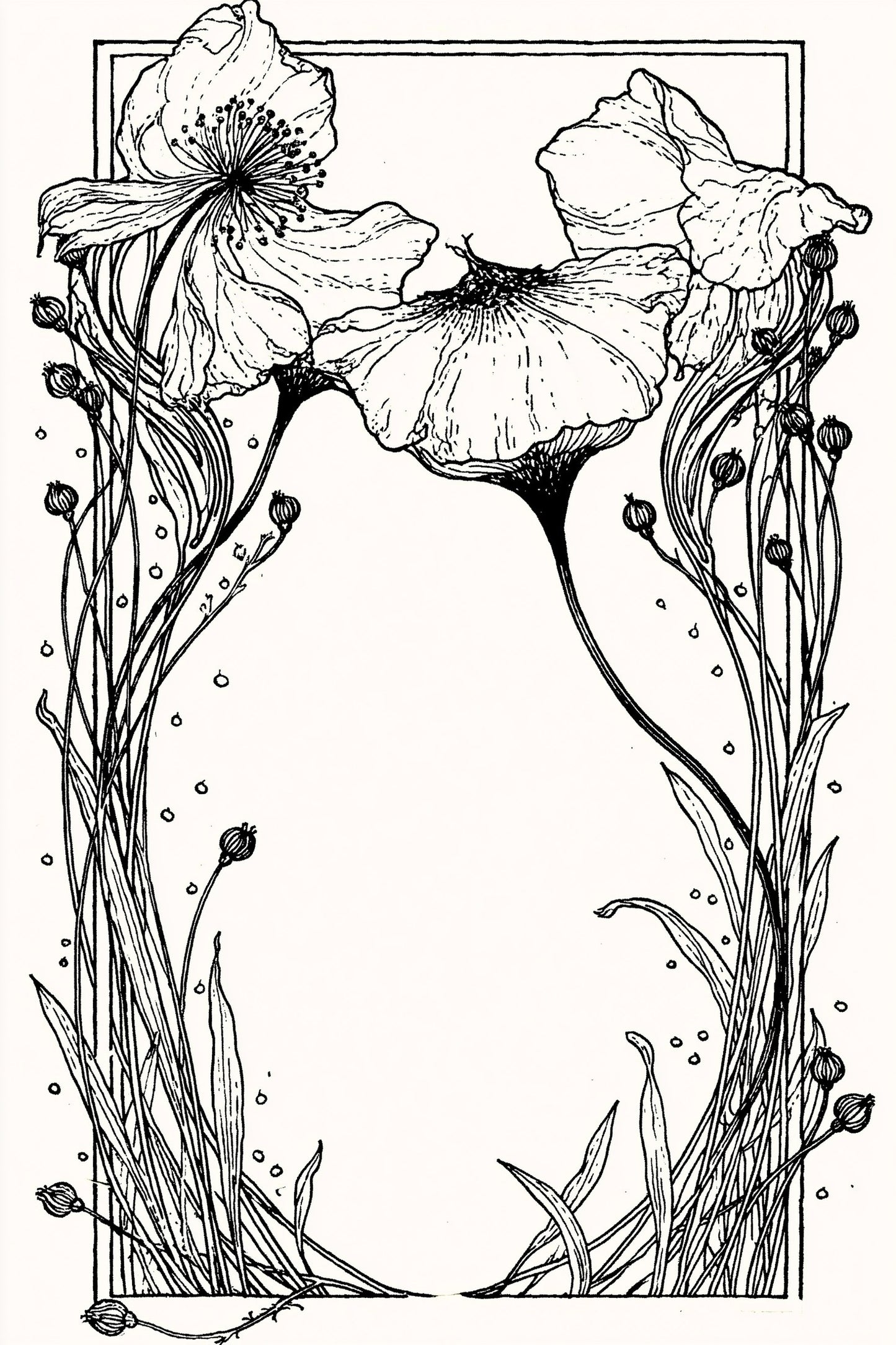Digital PDF embroidery design bundle cover preview for Ornamental Borders & Baroque Frames Bundle 2, featuring curated embroidery patterns, motif library references and textile… - preview 27