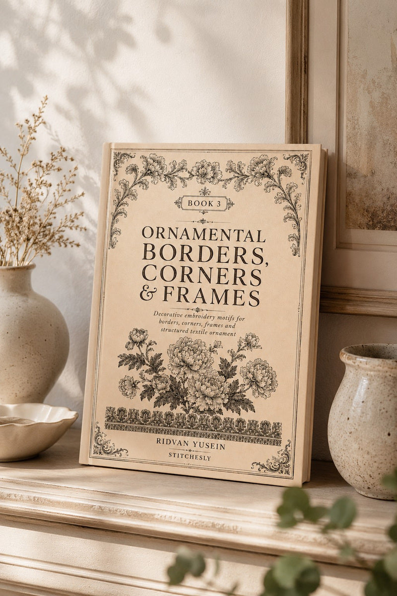 Ornamental Borders, Corners & Frames Book 2 Product Book 3 digital PDF embroidery design book - product image 33