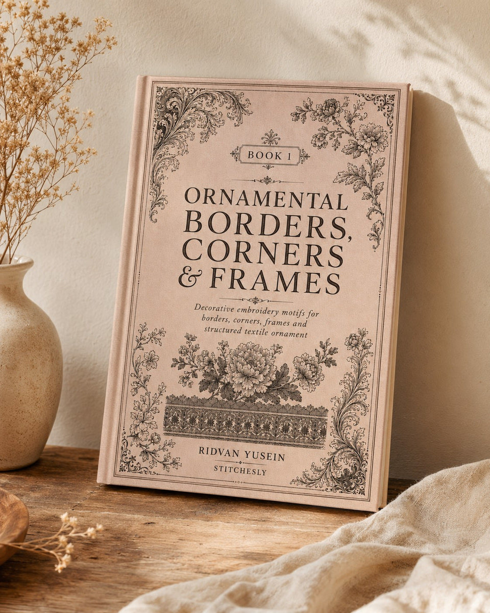 Ornamental Borders, Corners & Frames Book 2 Product Book 1 digital PDF embroidery design book - product image 51