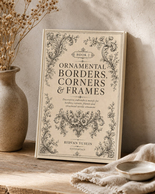 Ornamental Borders, Corners & Frames Book 2 Product Book 2 digital PDF embroidery design book - product image 32