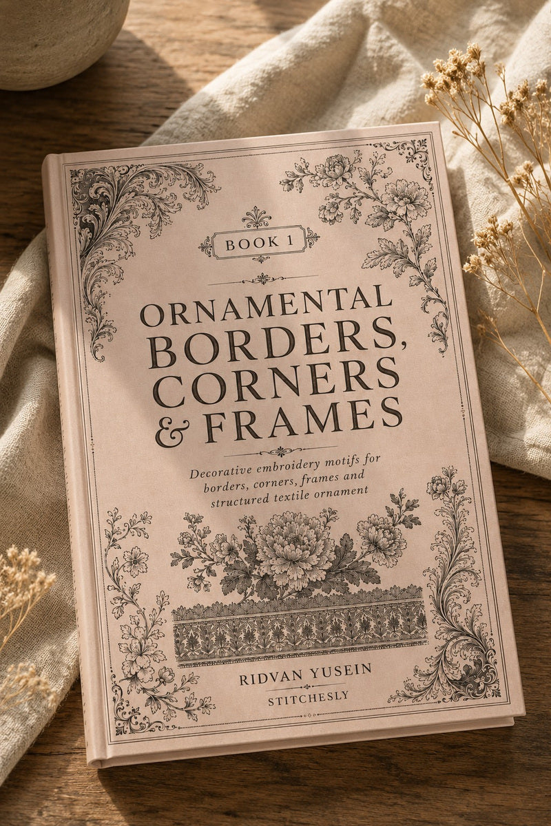 Ornamental Borders, Corners & Frames Book 2 Product Book 1 digital PDF embroidery design book - product image 52