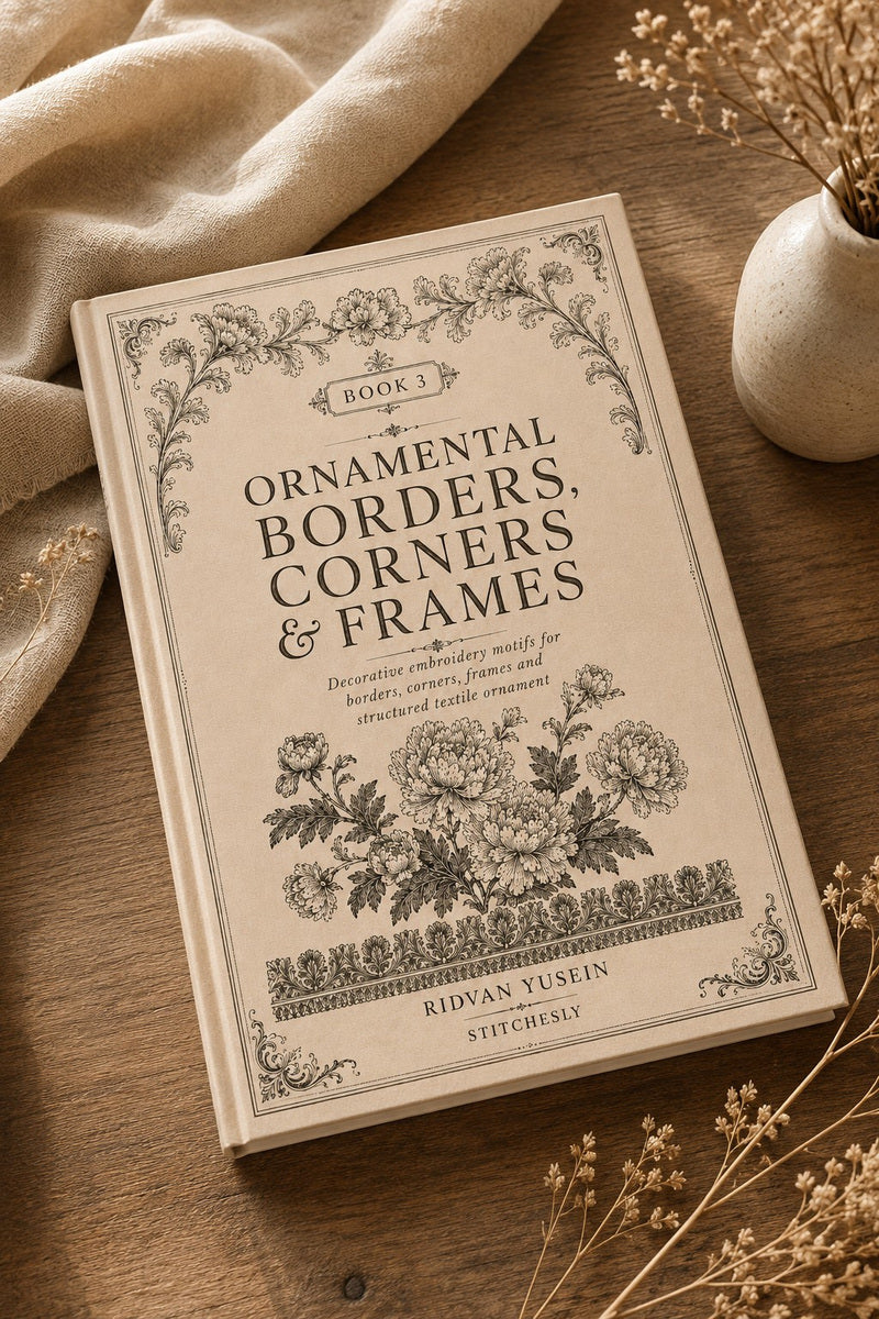 Ornamental Borders, Corners & Frames Book 2 Product Book 3 digital PDF embroidery design book - product image 35