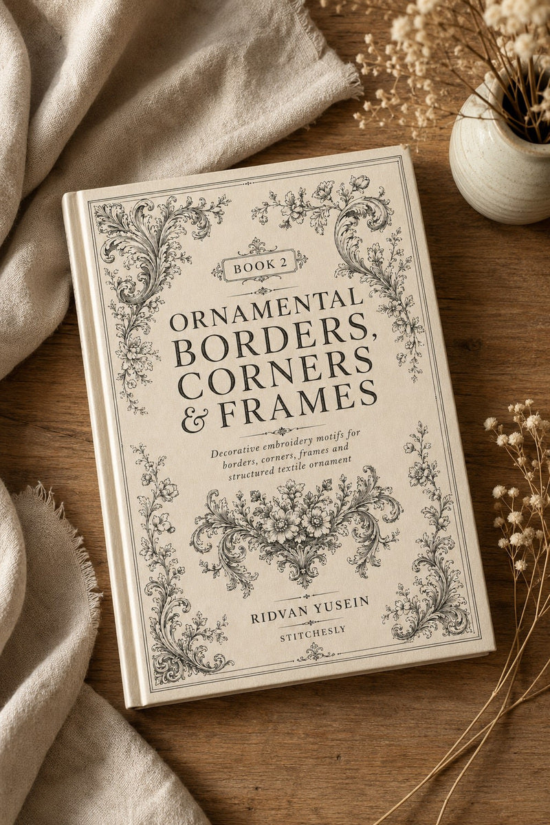 Ornamental Borders, Corners & Frames Book 2 Product Book 2 digital PDF embroidery design book - product image 33