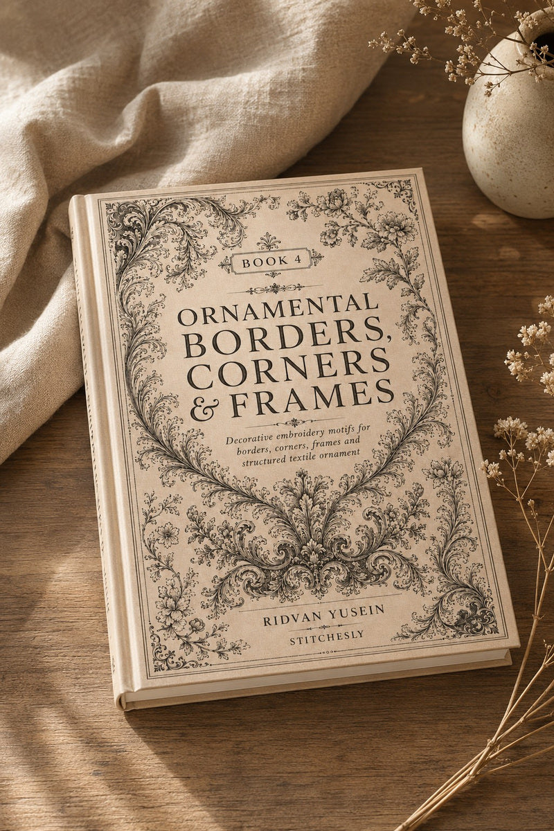 Ornamental Borders, Corners & Frames Book 2 Product Book 4 digital PDF embroidery design book - product image 33