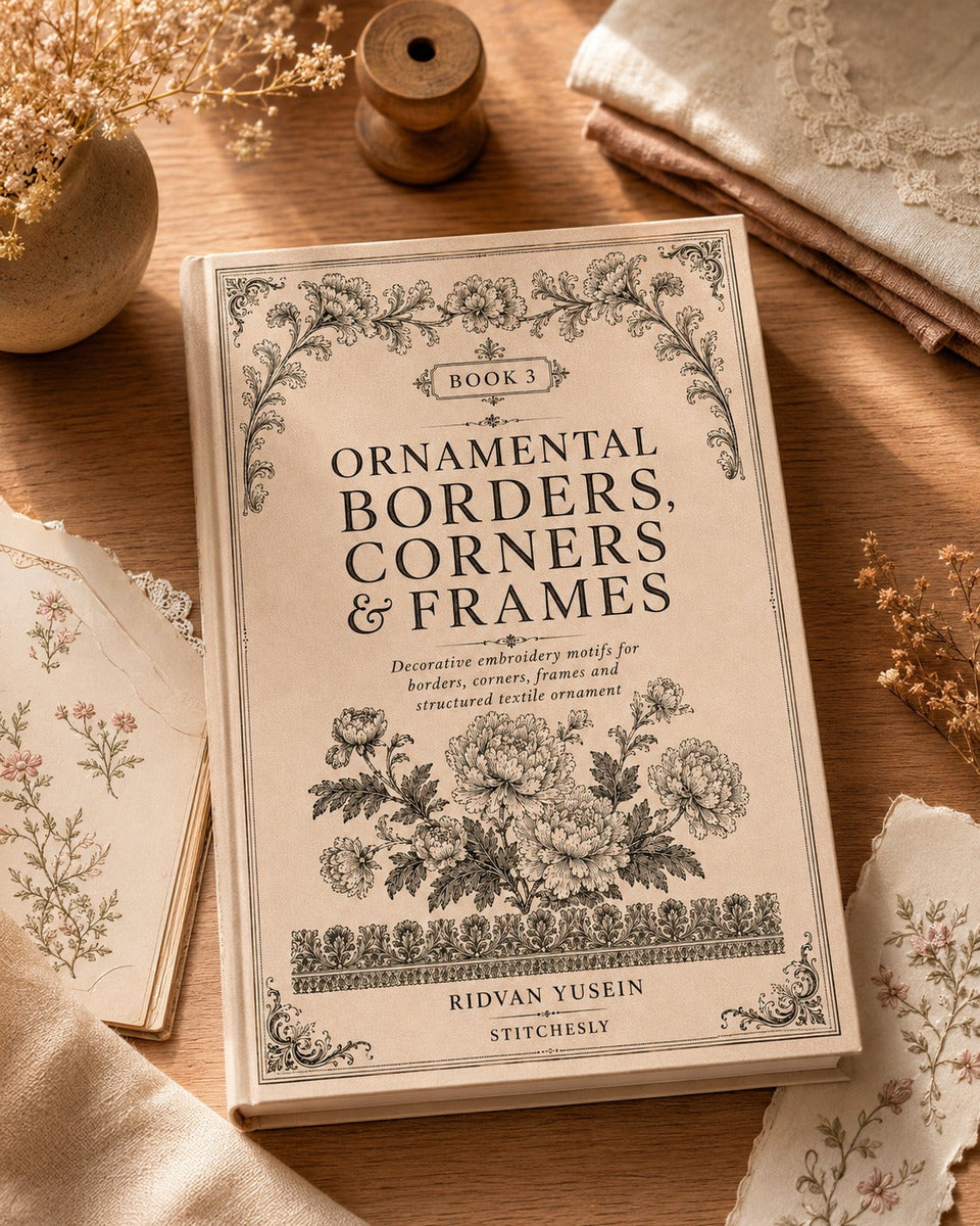 Ornamental Borders, Corners & Frames Book 2 Product Book 3 digital PDF embroidery design book - product image 32