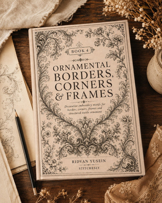 Ornamental Borders, Corners & Frames Book 2 Product Book 4 digital PDF embroidery design book - product image 30