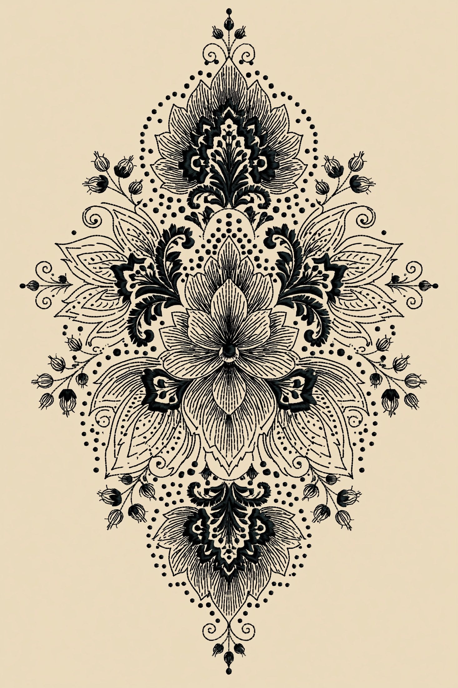 Digital PDF embroidery design bundle cover preview for Garment & Linen Placement Bundle 2, featuring curated embroidery patterns, motif library references and textile design… - preview 28