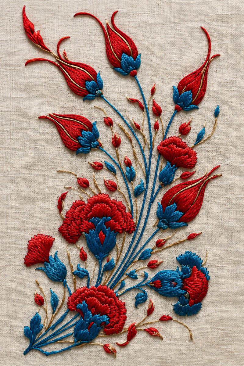 Turkish Embroidery Motifs Book 6 Product Book 4 digital PDF embroidery design book - product image 5