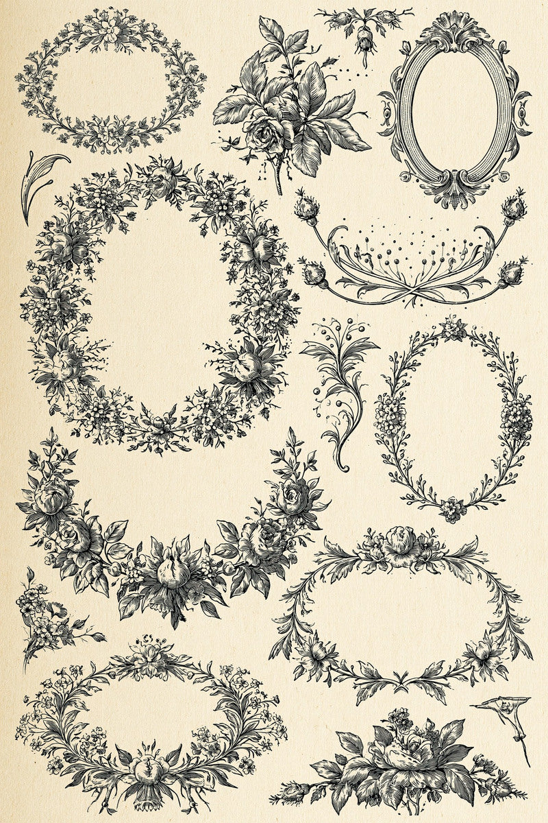 Victorian Sprig & Heirloom Botanicals Book 49 Product Book 2 digital PDF embroidery design book - product image 16