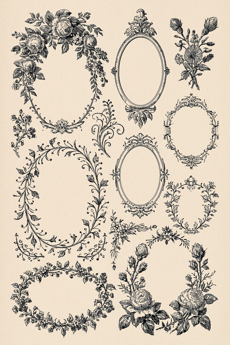 Victorian Sprig & Heirloom Botanicals Book 49 Product Book 3 digital PDF embroidery design book - product image 10