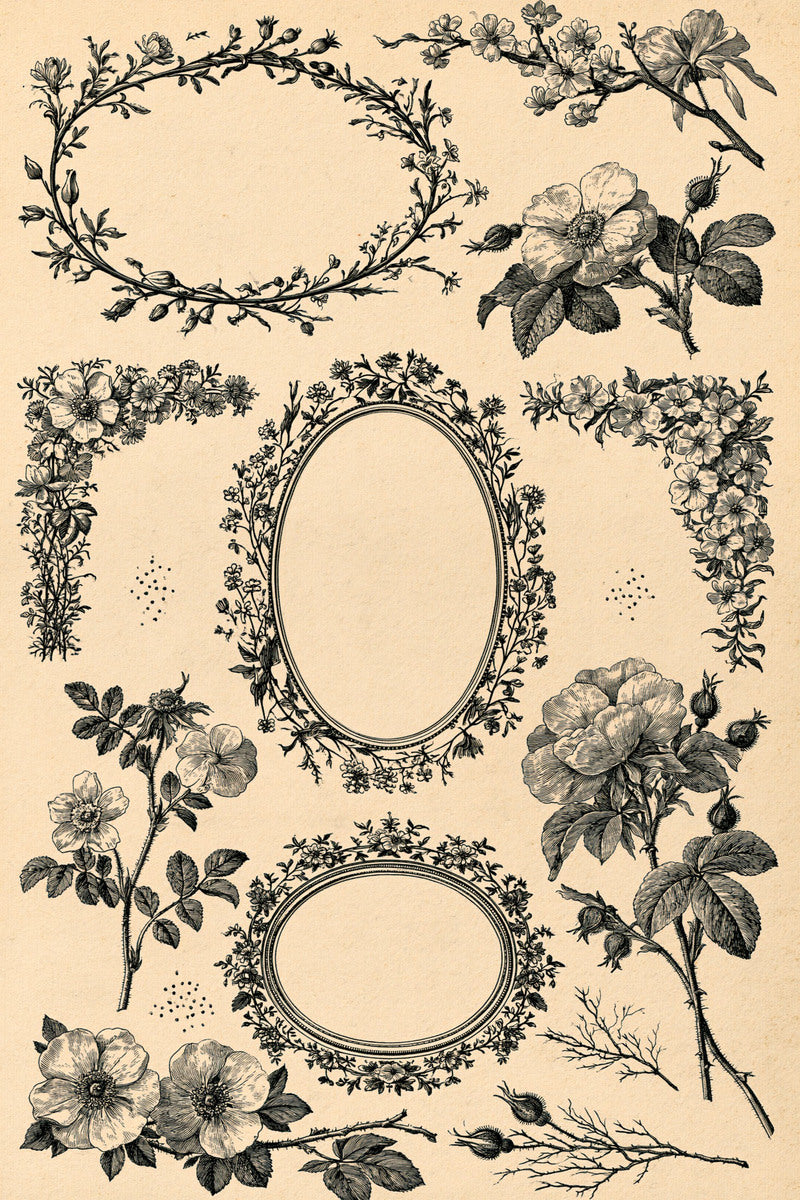 Victorian Sprig & Heirloom Botanicals Book 49 Product Book 2 digital PDF embroidery design book - product image 17