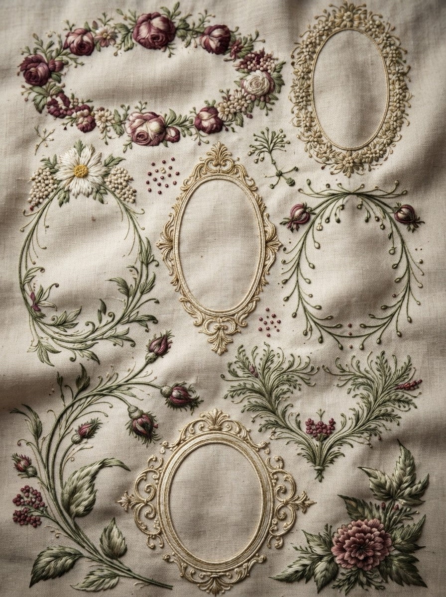 Victorian Sprig & Heirloom Botanicals Book 49 Product Book 6 digital PDF embroidery design book - product image 15