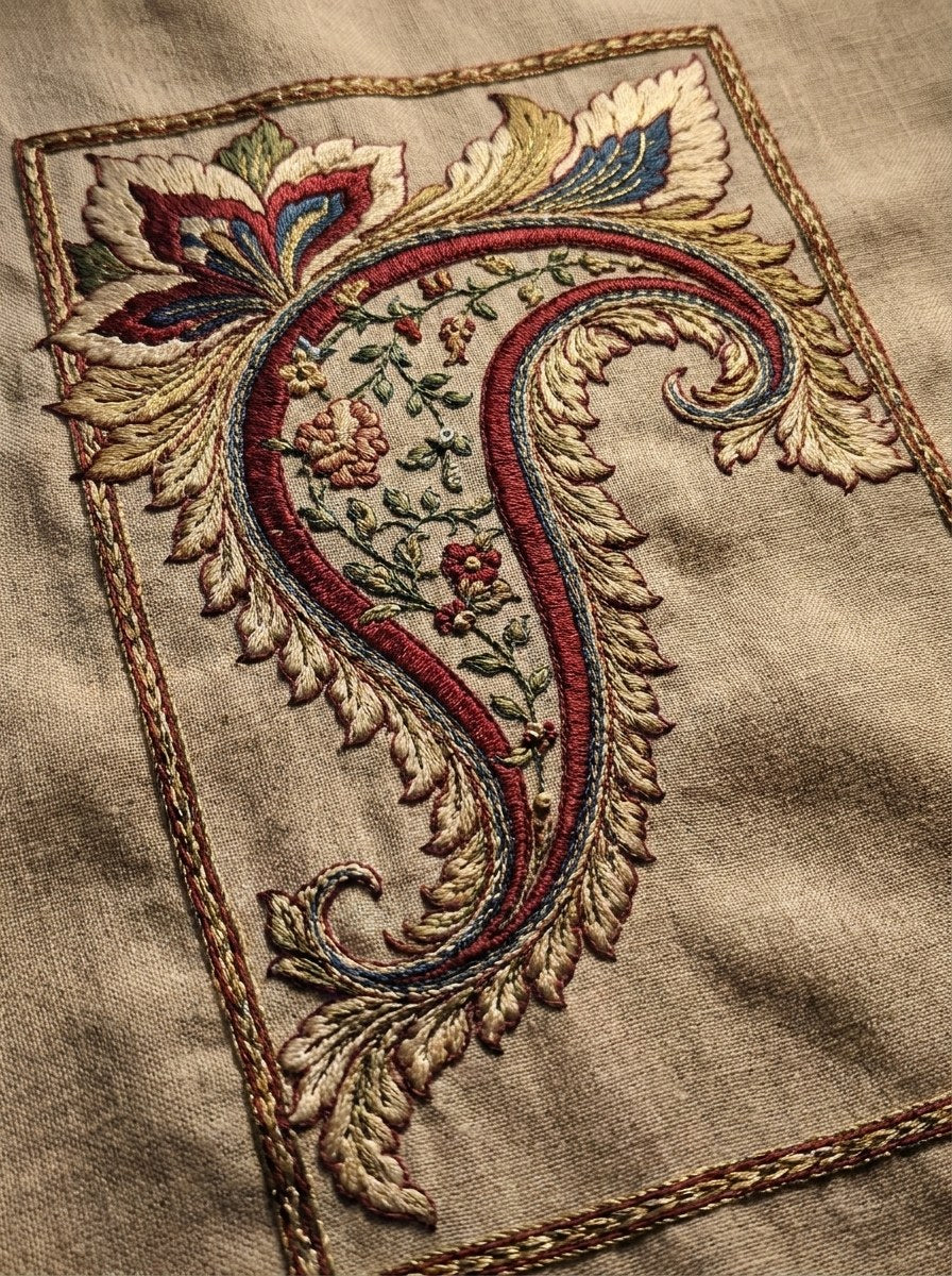 Digital PDF embroidery design bundle cover preview for Sacred, Renaissance & Eastern Ornament Bundle 4, featuring curated embroidery patterns, motif library references and… - preview 27