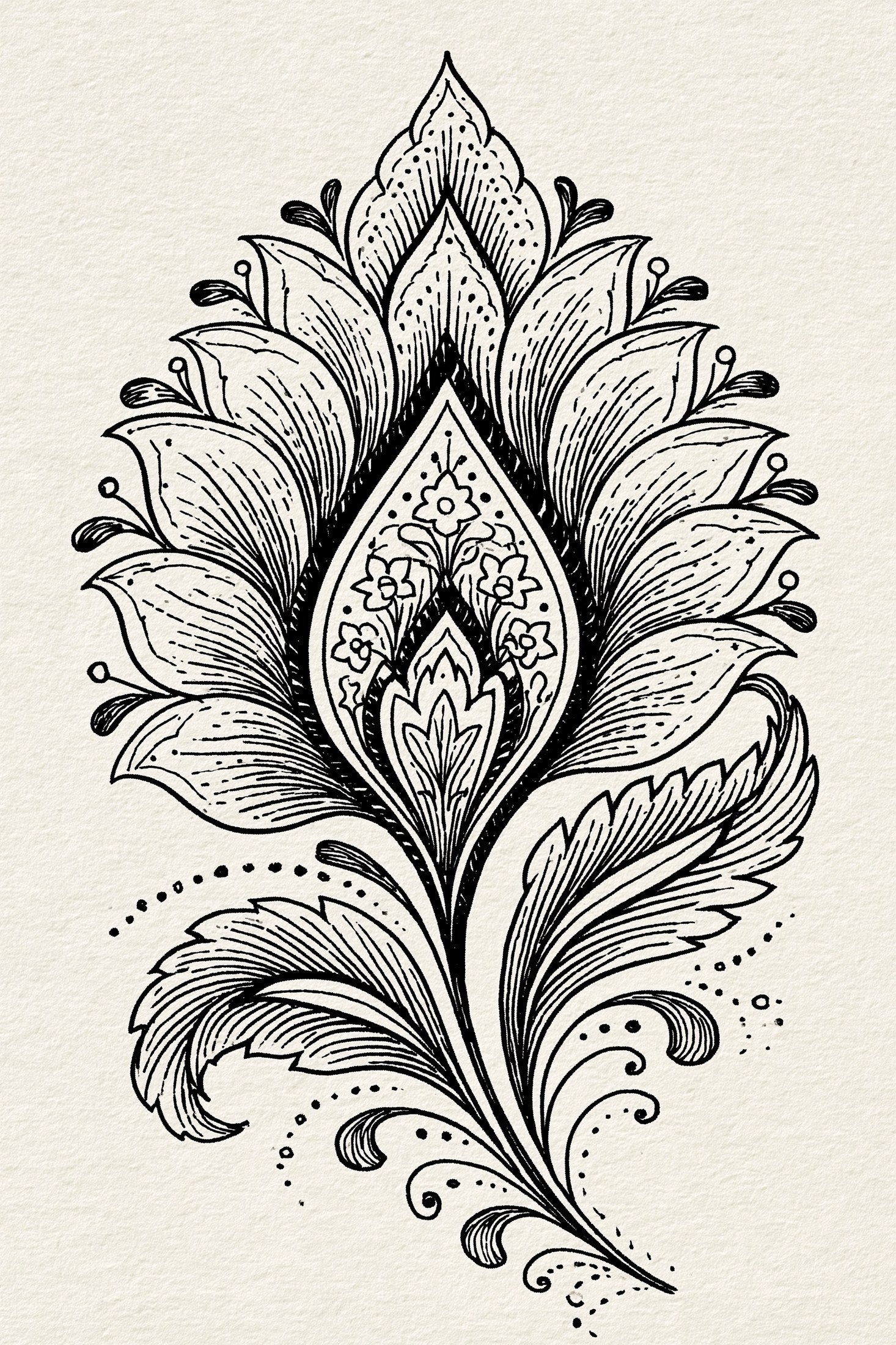 Digital PDF embroidery design bundle cover preview for Sacred, Renaissance & Eastern Ornament Bundle 3, featuring curated embroidery patterns, motif library references and… - preview 19