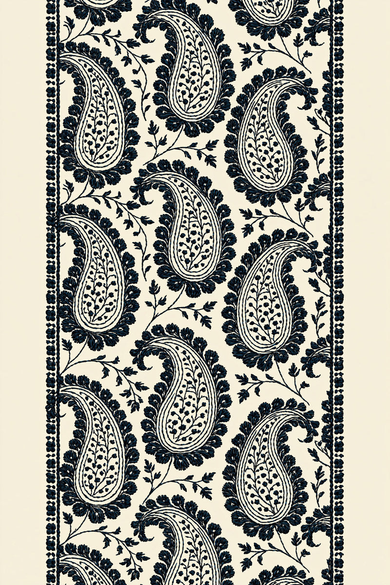 Paisley Mini Border Unit Mughal from Mughal & Persian Garden Embroidery Book 2, a digital embroidery design reference for machine embroidery designs, embroidery patterns and border and edge embroidery.