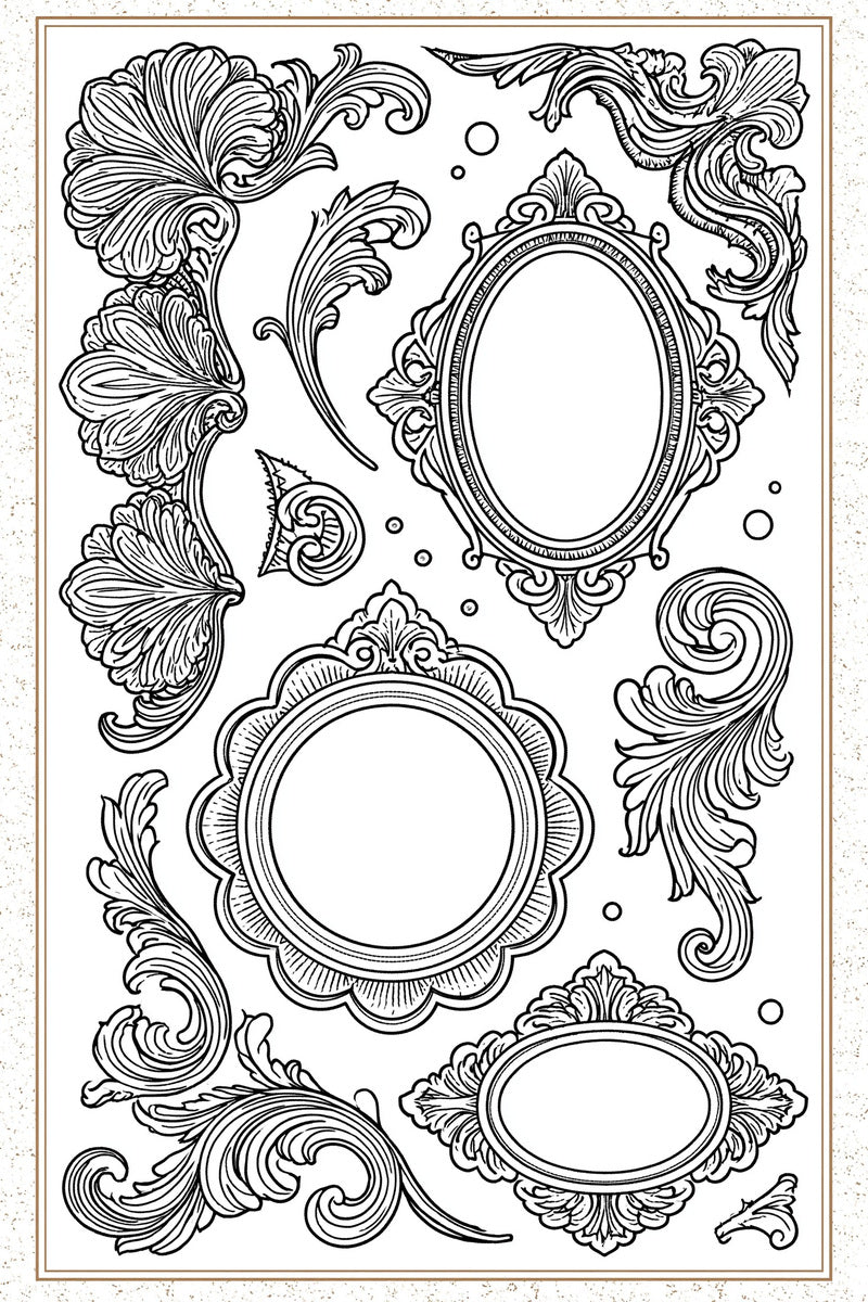 Neo Baroque Petal Forms Book 42 Product Book 2 digital PDF embroidery design book - product image 18