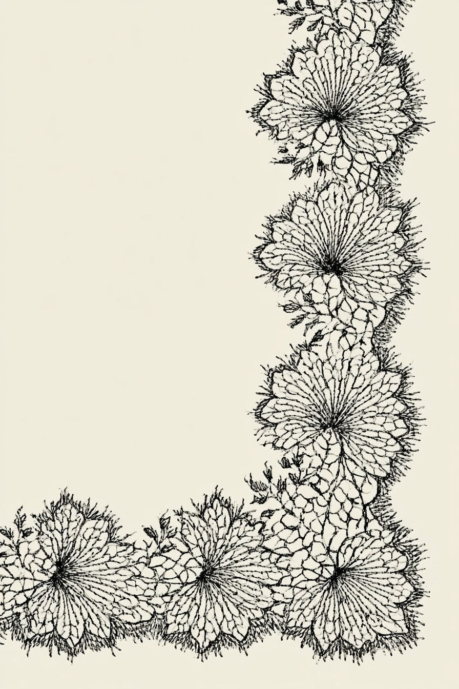 Digital PDF embroidery design bundle cover preview for Ornamental Borders & Baroque Frames Bundle 1, featuring curated embroidery patterns, motif library references and textile… - preview 16
