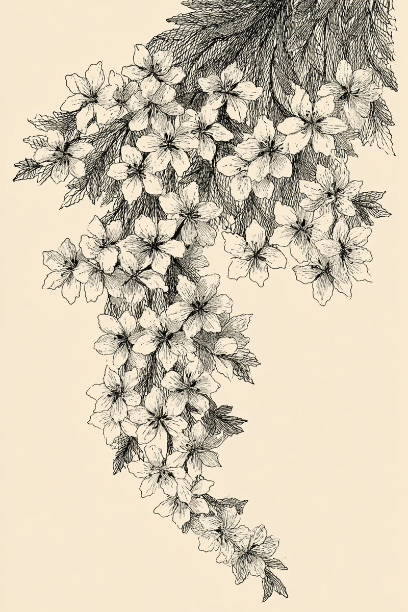Petal Lace Garland from Lace Embroidery & Broderie Designs Book 4, a digital embroidery design reference for machine embroidery designs, embroidery patterns and lace and broderie details.