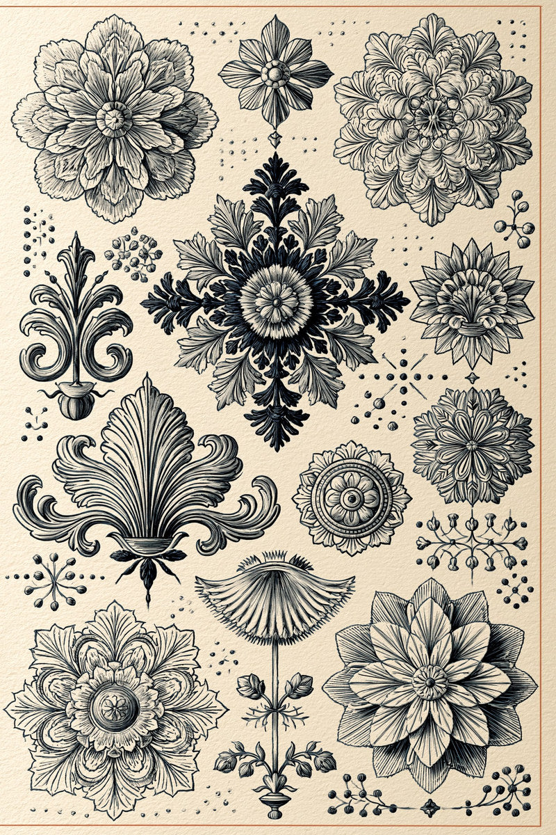 Neo Baroque Petal Forms Book 42 Product Book 2 digital PDF embroidery design book - product image 26