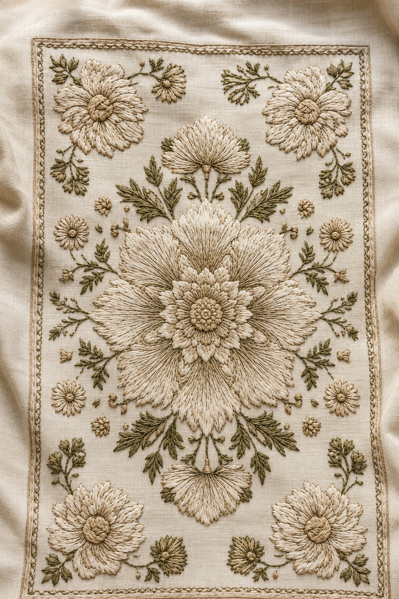 Pillow Cover Modular Placement Kit 1 from Modular & Combine Friendly Embroidery Systems Book 4, a digital embroidery design reference for machine embroidery designs, embroidery patterns and lace and broderie details.