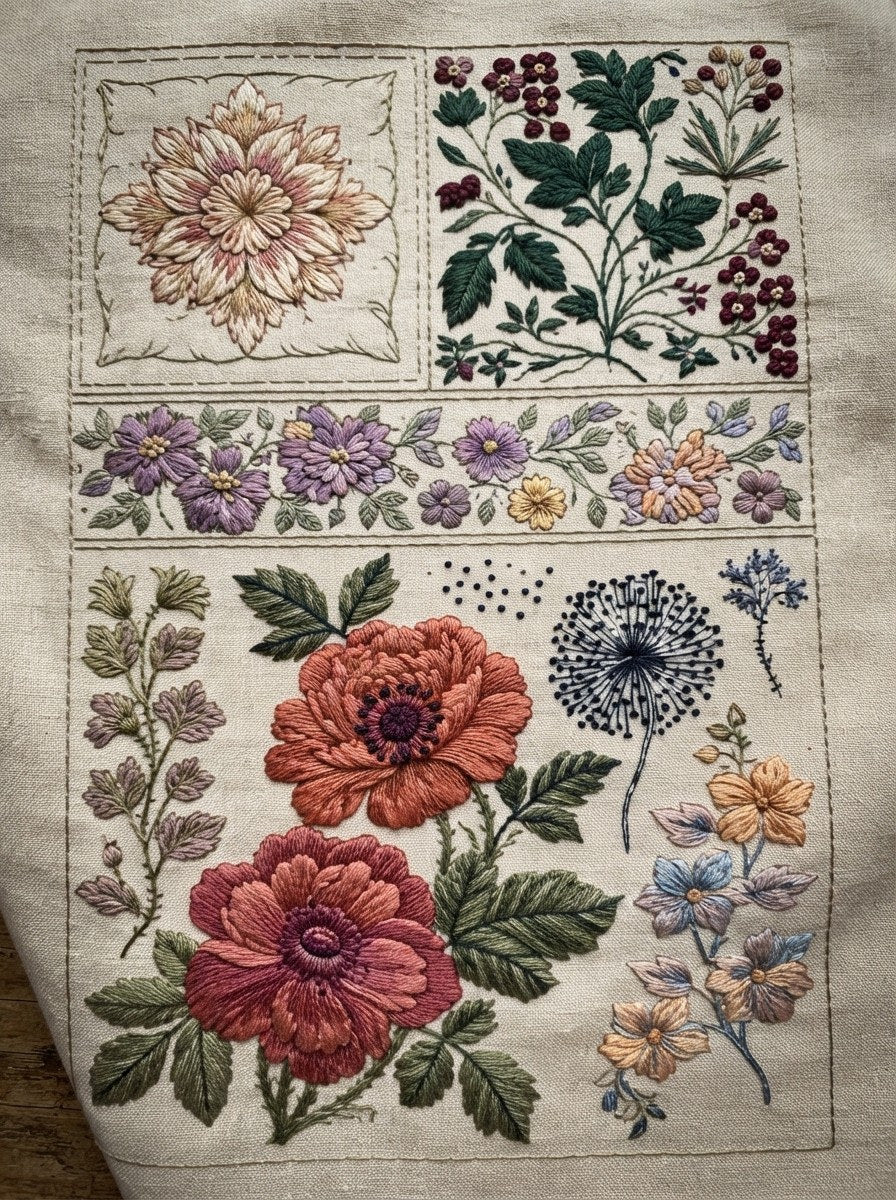 Victorian Sprig & Heirloom Botanicals Book 49 Product Book 3 digital PDF embroidery design book - product image 12