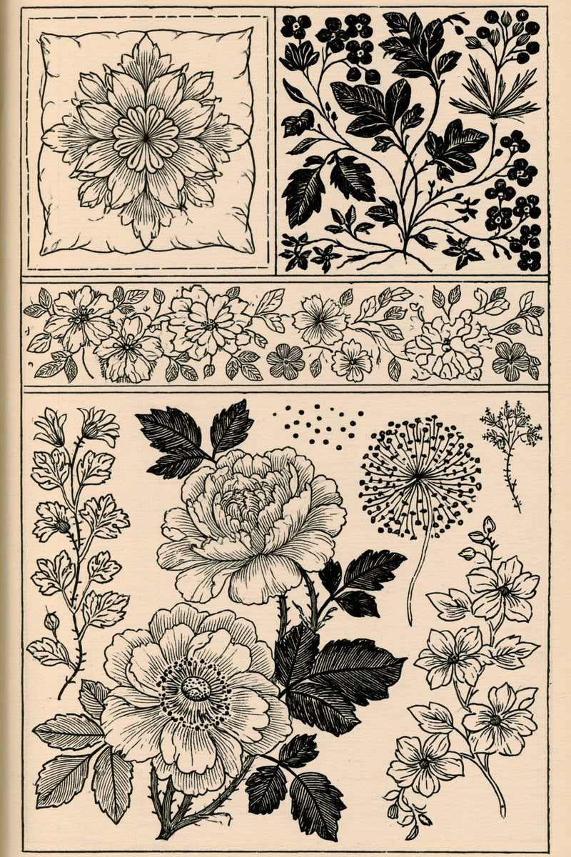 Victorian Sprig & Heirloom Botanicals Book 49 Product Book 3 digital PDF embroidery design book - product image 8