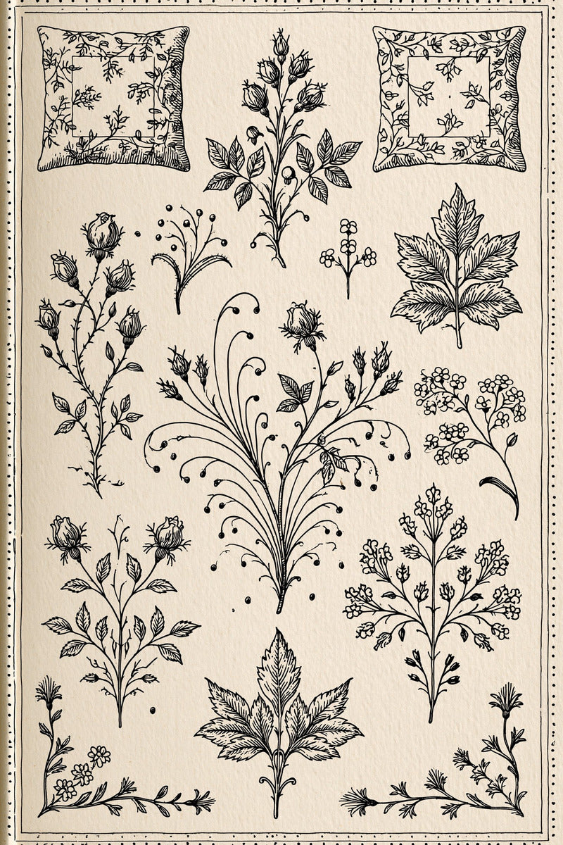 Victorian Sprig & Heirloom Botanicals Book 49 Product Book 5 digital PDF embroidery design book - product image 10