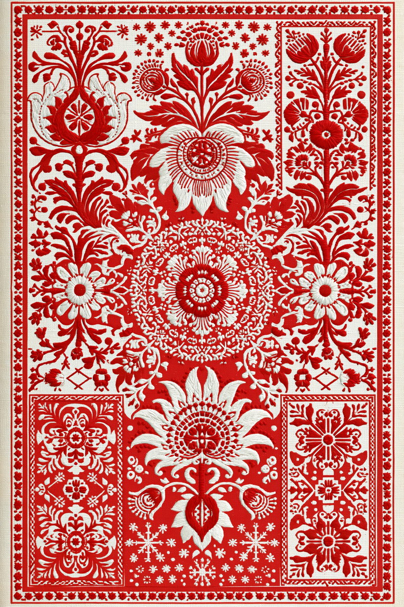 Scandinavian Folk Embroidery Book 45 Product Book 4 digital PDF embroidery design book - product image 15