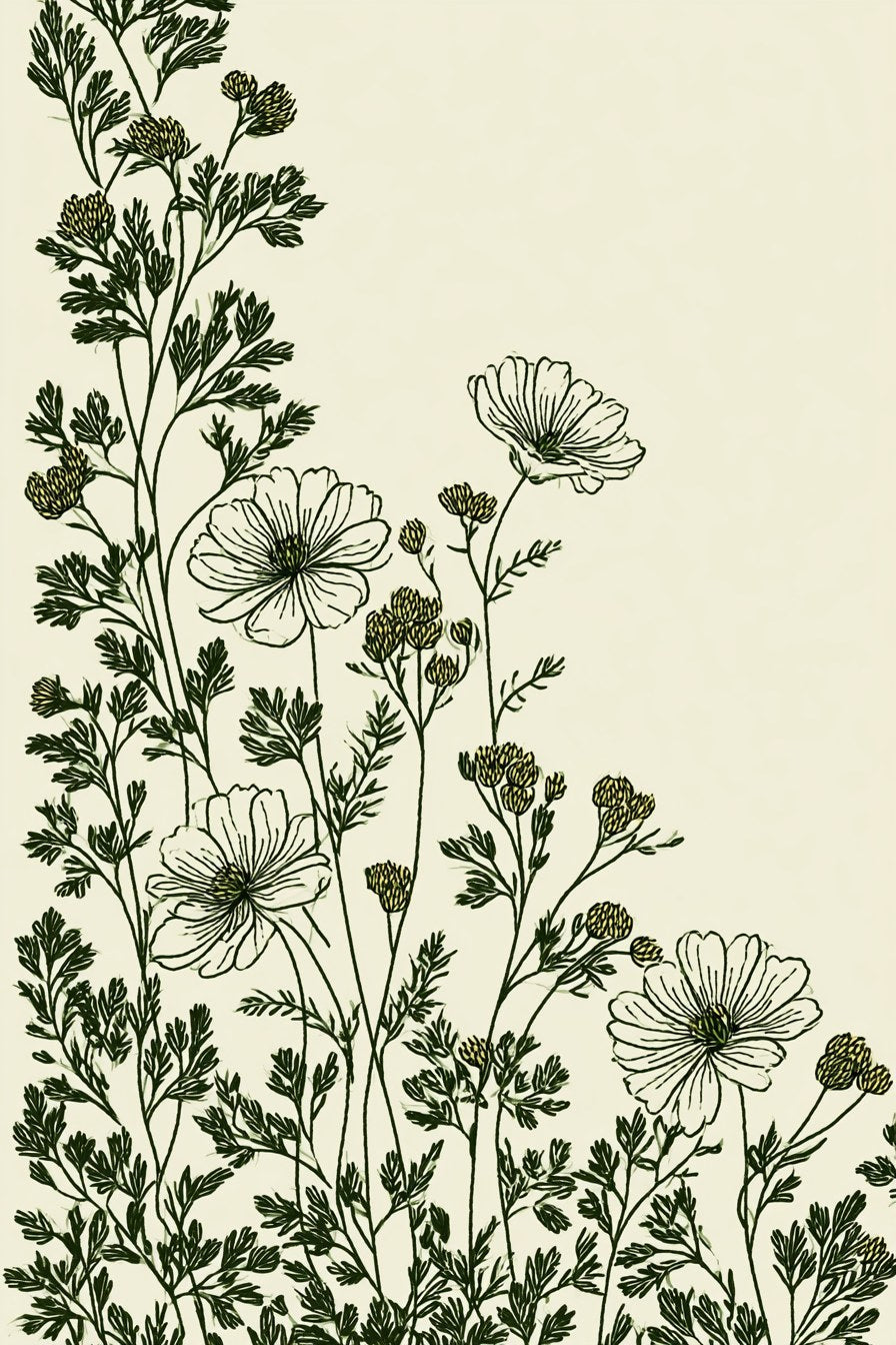 Digital PDF embroidery design bundle cover preview for Botanical Garden Archive Bundle 1, featuring curated embroidery patterns, motif library references and textile design… - preview 16