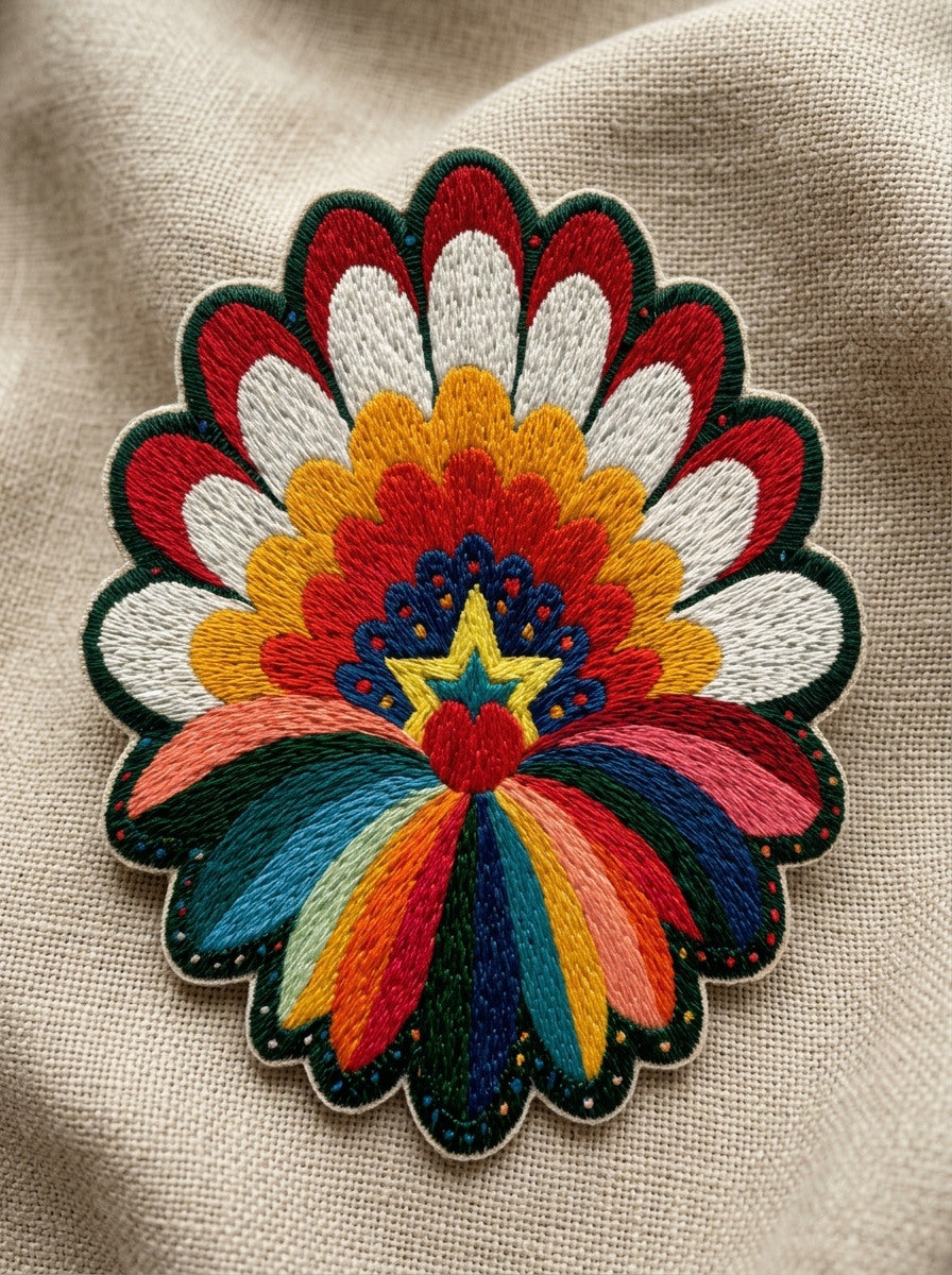 Playful Backpack Patch Color Pop from Color Pop Patches & Playful Motifs Book 2, a digital embroidery design reference for machine embroidery designs, embroidery patterns and embroidery design reference.