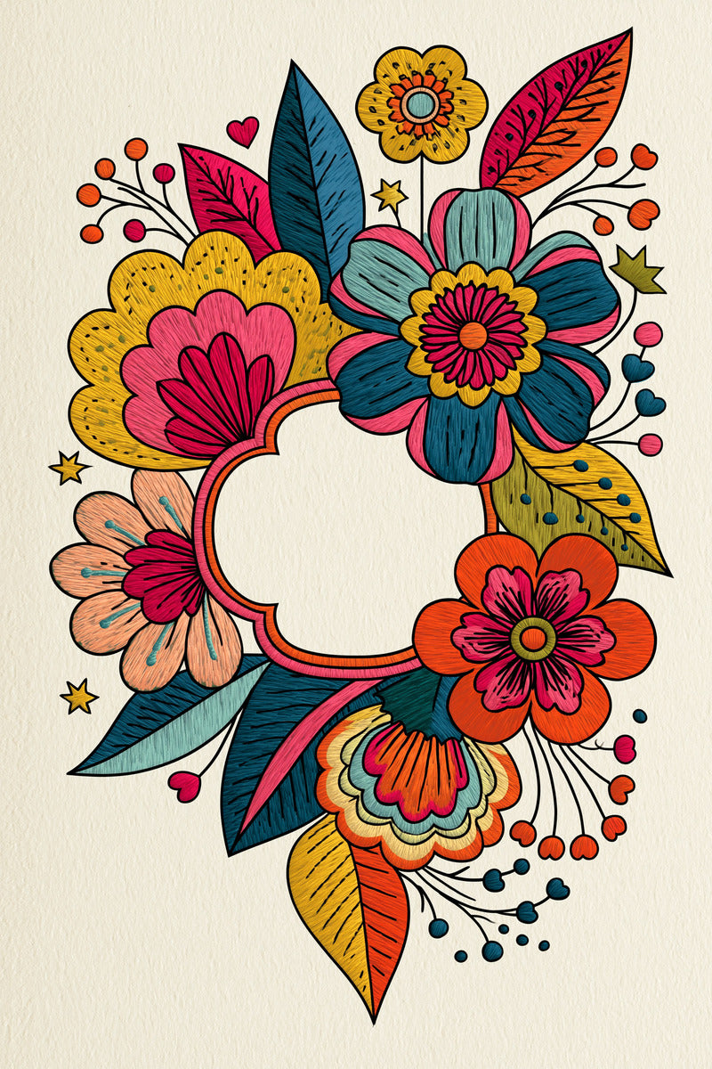 Playful Label Patch Frame Color from Color Pop Patches & Playful Motifs Book 3, a digital embroidery design reference for machine embroidery designs, embroidery patterns and frames and monogram spaces.