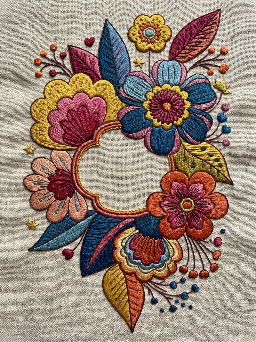 Playful Label Patch Frame Color from Color Pop Patches & Playful Motifs Book 3, a digital embroidery design reference for machine embroidery designs, embroidery patterns and frames and monogram spaces.