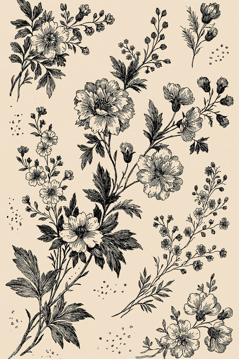 Premium Archival Fashion Embroidery Pattern 02 from Jacket Backs & Shirt Fronts Embroidery Book 2, a digital embroidery design reference for machine embroidery designs, embroidery patterns and garment placement ideas.