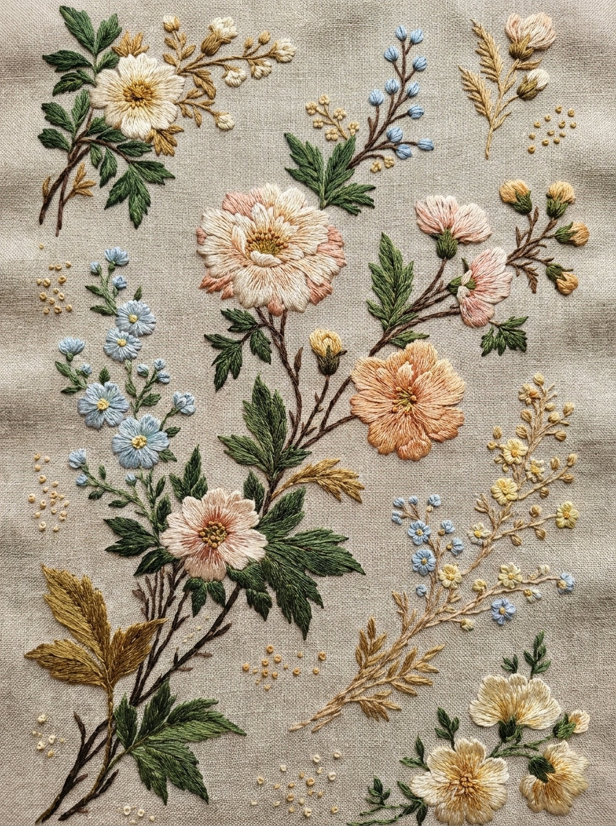 Premium Archival Fashion Embroidery Pattern from Jacket Backs & Shirt Fronts Embroidery Book 2, a digital embroidery design reference for machine embroidery designs, embroidery patterns and garment placement ideas.