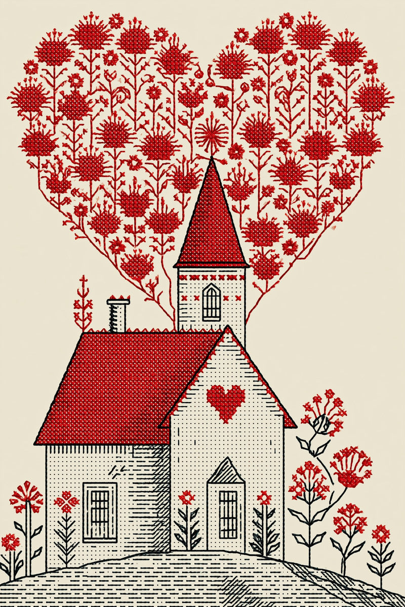 Vintage Cross Stitch & Redwork Library Book 18 Product Book 1 digital PDF embroidery design book - product image 10