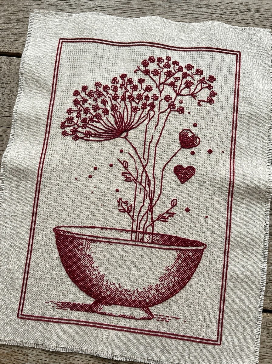 Vintage Cross Stitch & Redwork Library Book 18 Product Book 2 digital PDF embroidery design book - product image 23