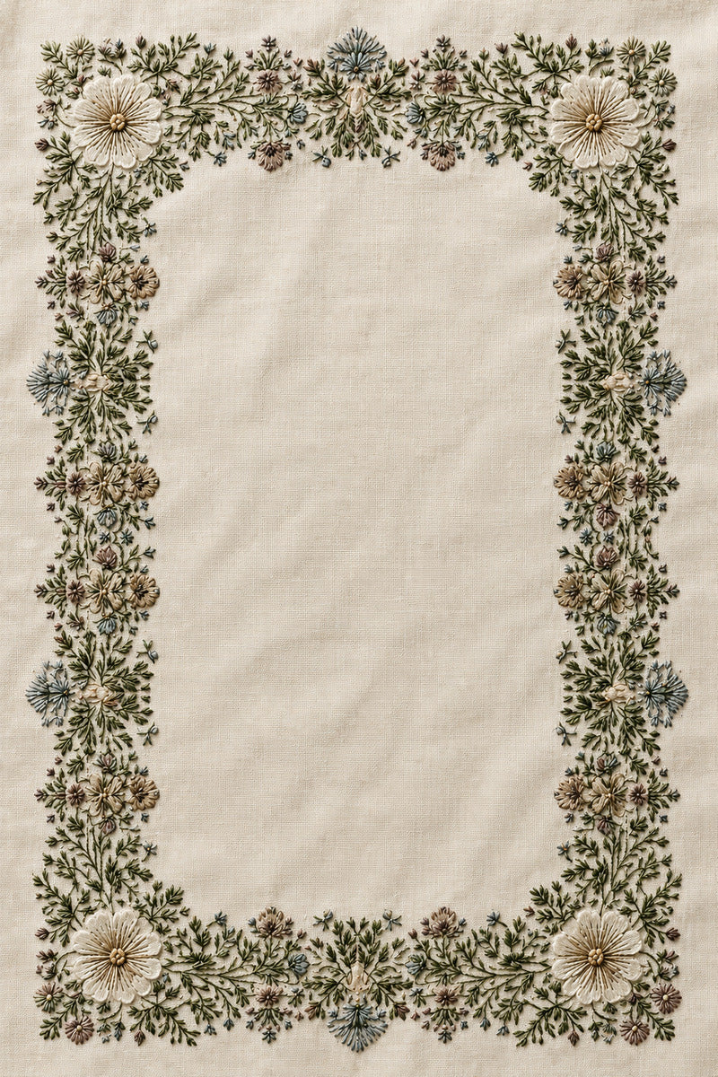 Rectangular Label Frame Kit Modular 1 from Modular & Combine Friendly Embroidery Systems - Book 2, a machine embroidery design reference.