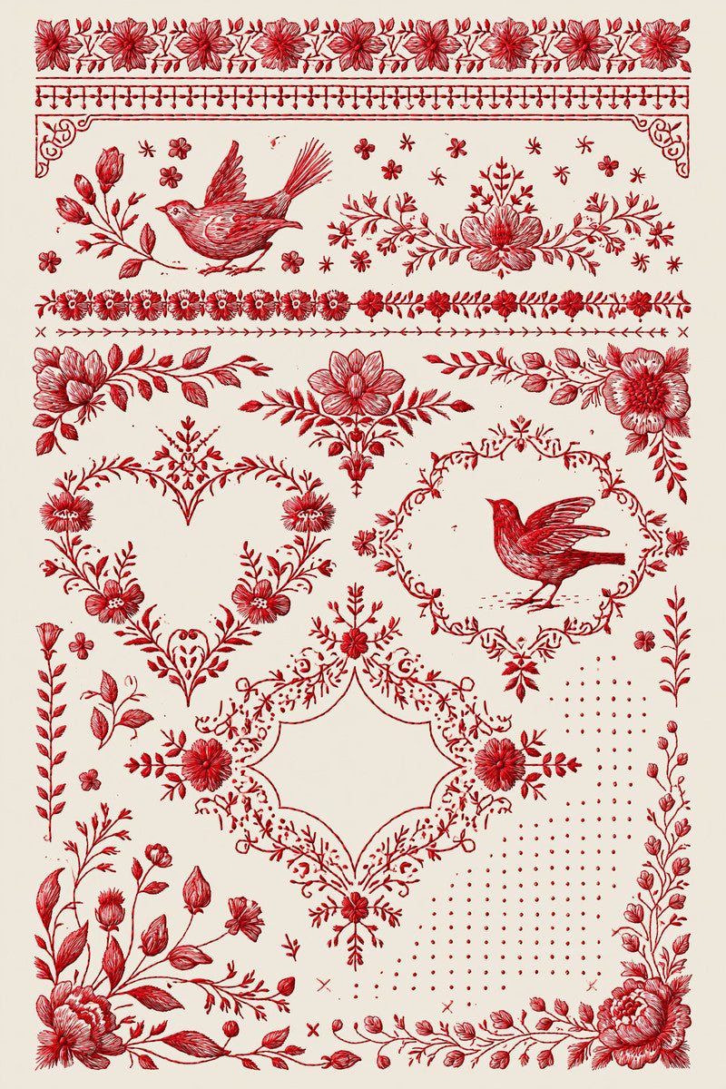 Redwork Embroidery Collection Book 31 Product Book 2 digital PDF embroidery design book - product image 27