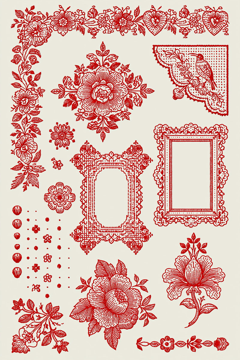 Redwork Embroidery Collection Book 31 Product Book 1 digital PDF embroidery design book - product image 29