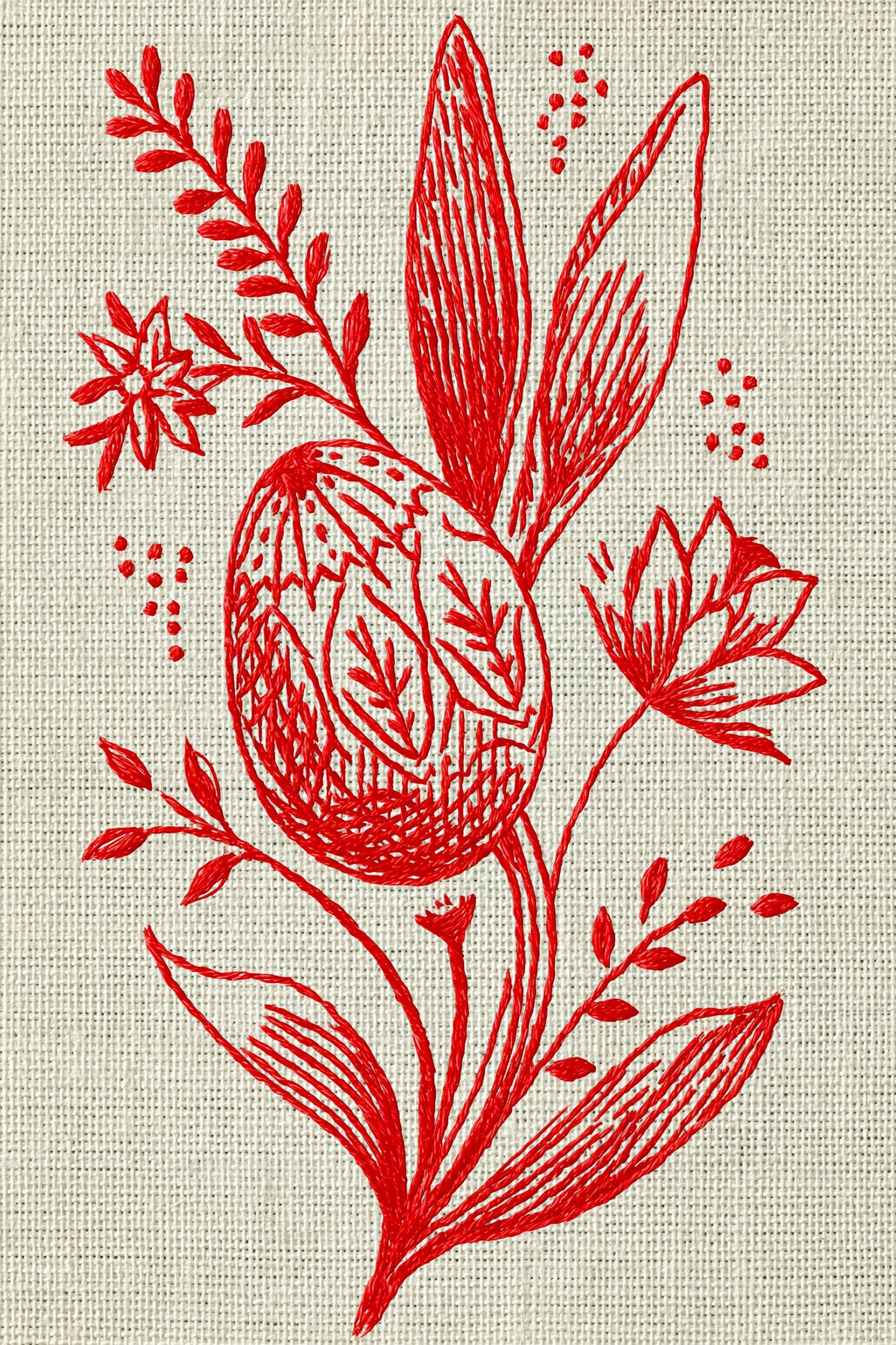 Digital PDF embroidery design bundle cover preview for Monochrome Stitch Language Bundle 1, featuring curated embroidery patterns, motif library references and textile design… - preview 19