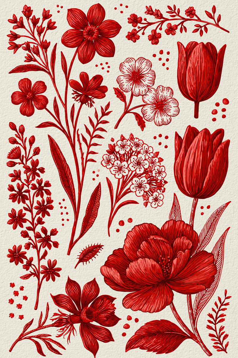 Redwork Embroidery Collection Book 31 Product Book 1 digital PDF embroidery design book - main cover / hero image 2