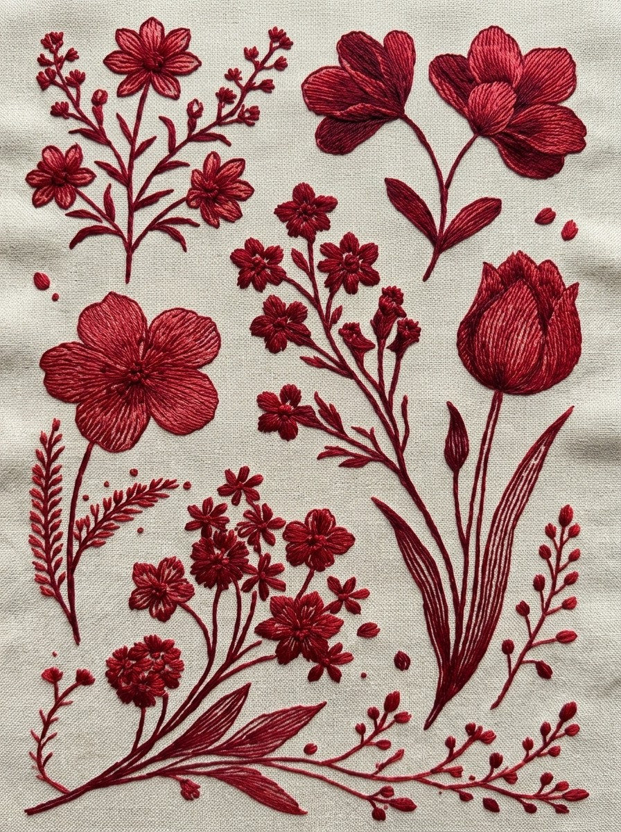 Redwork Embroidery Collection Book 31 Product Book 2 digital PDF embroidery design book - product image 21