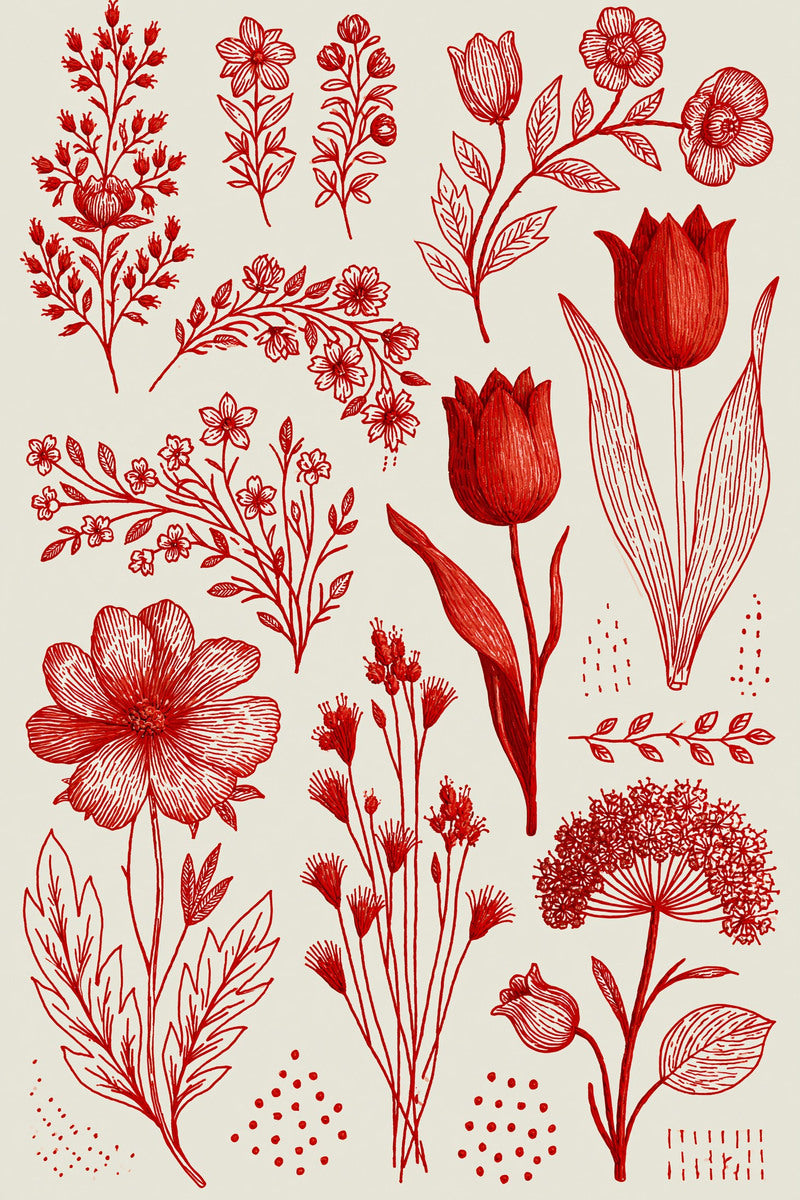 Redwork Embroidery Collection Book 31 Product Book 2 digital PDF embroidery design book - sample plate / motif preview 9