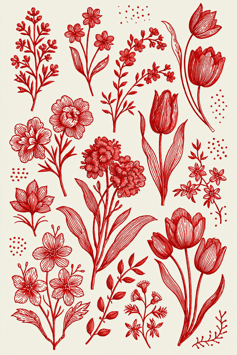 Redwork Embroidery Collection Book 31 Product Book 4 digital PDF embroidery design book - sample plate / motif preview 12