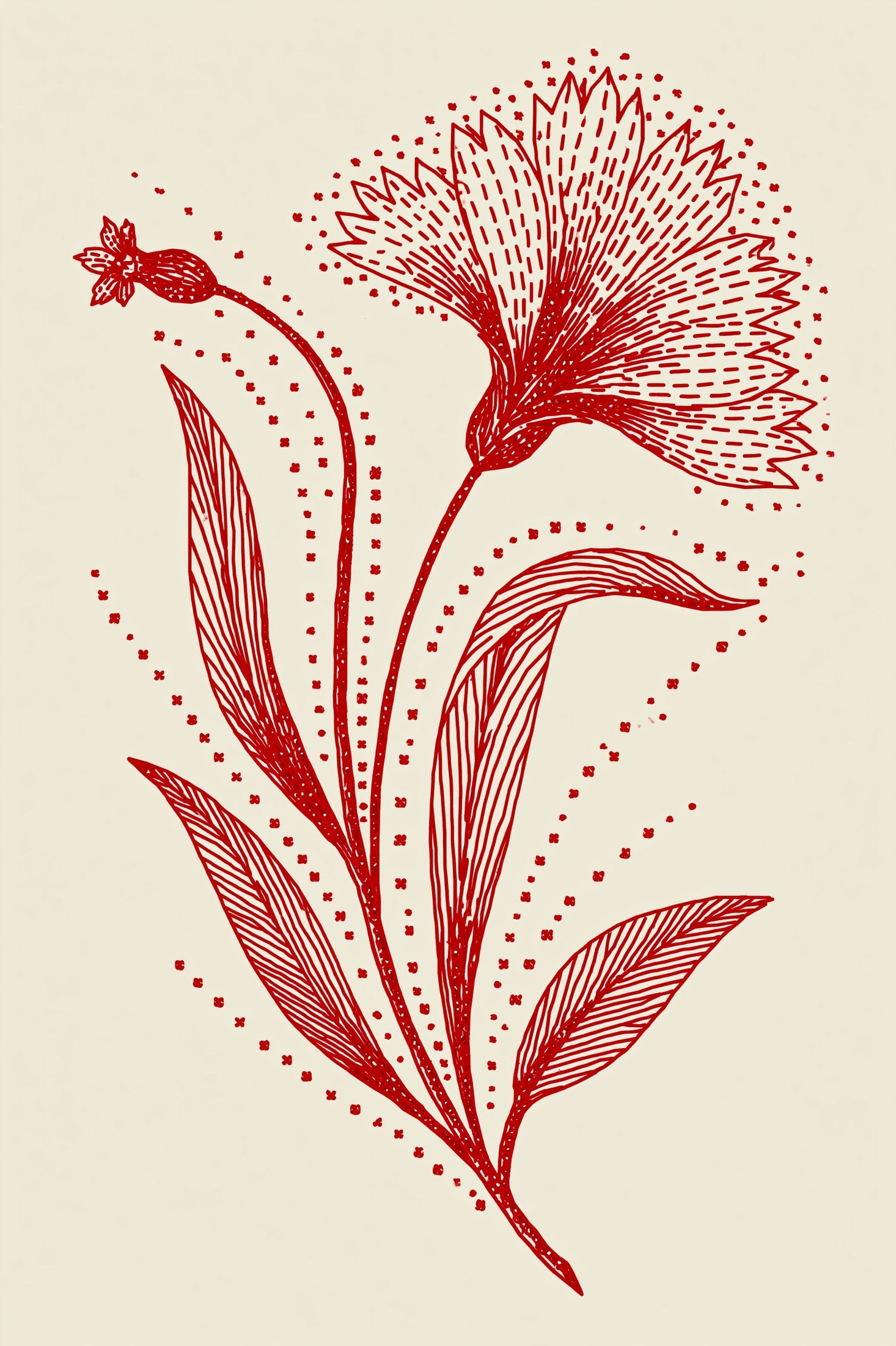 Digital PDF embroidery design bundle cover preview for Monochrome Stitch Language Bundle 3, featuring curated embroidery patterns, motif library references and textile design… - preview 24