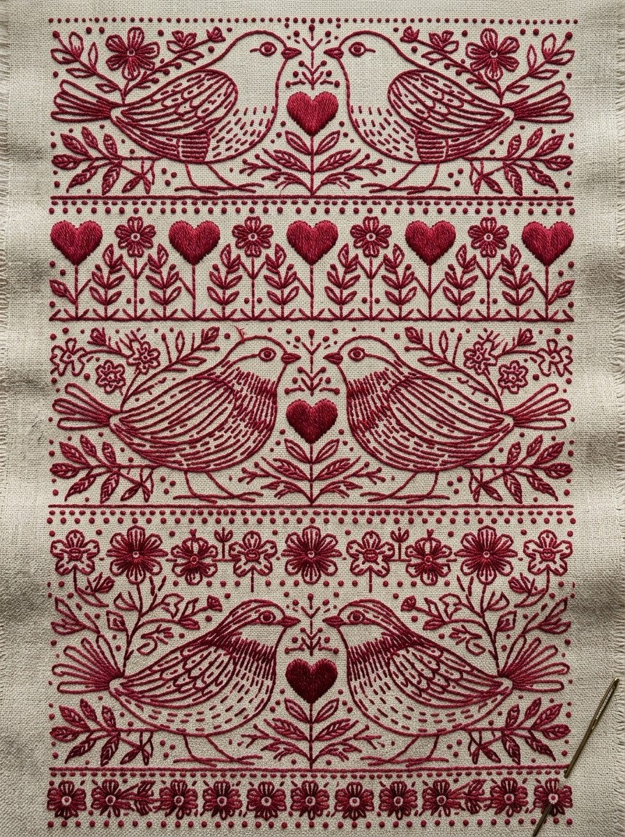Redwork Embroidery Collection Book 31 Product Book 3 digital PDF embroidery design book - product image 30