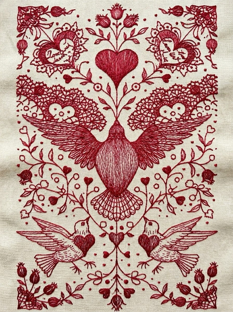 Valentine’s Day Embroidery Book 26 Product Book 3 digital PDF embroidery design book - product image 21