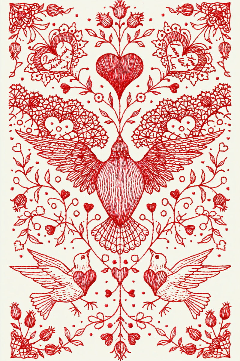 Valentine’s Day Embroidery Book 26 Product Book 3 digital PDF embroidery design book - product image 17