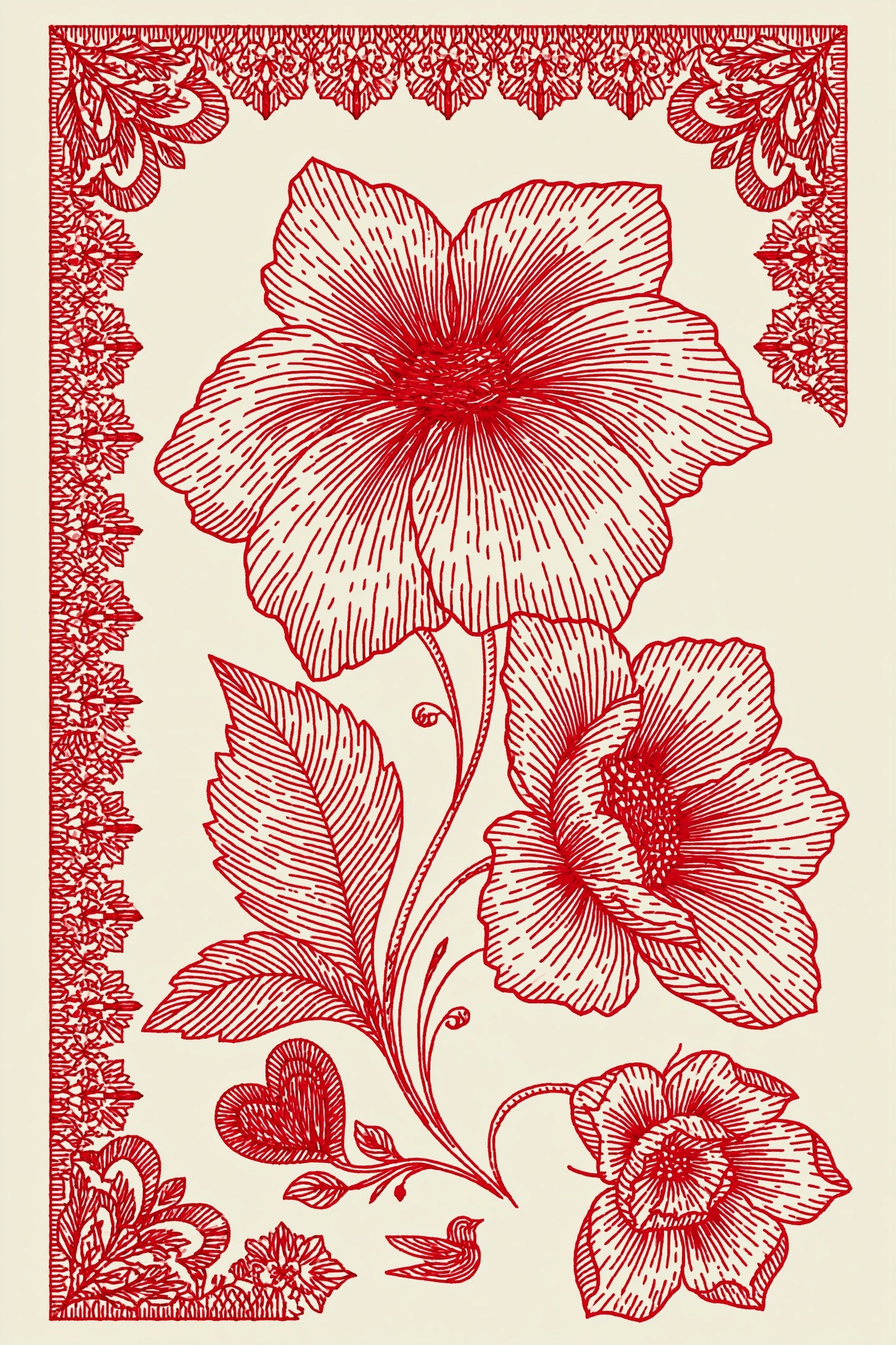 Digital PDF embroidery design bundle cover preview for Monochrome Stitch Language Bundle 2, featuring curated embroidery patterns, motif library references and textile design… - preview 16